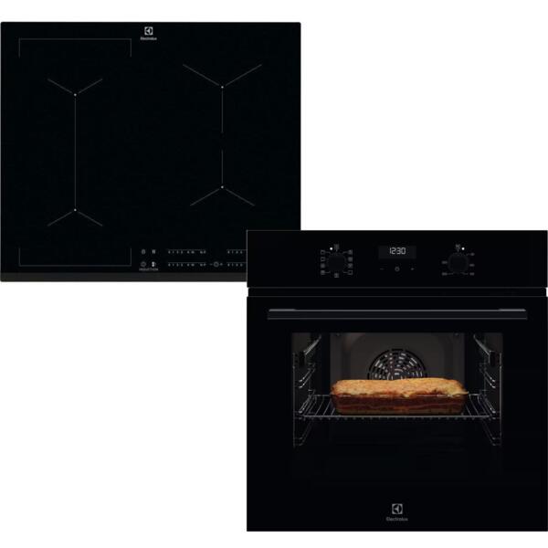 

Комплект варочная поверхность индукционная Electrolux CIV634 + духовой шкаф Electrolux EOF5C50BZ