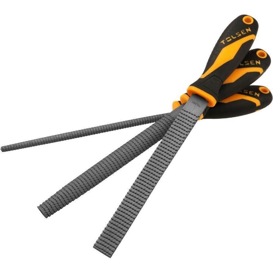 Набор рашпилей по дереву Tolsen 3шт (32037T) фото 1