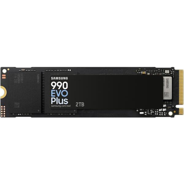 

SSD накопитель SAMSUNG M.2 2TB PCIe 4.0 990EVO PLUS (MZ-V9S2T0BW)