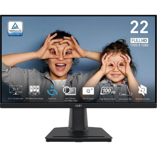 

Монитор 21.5" MSI PRO MP225 (9S6-3PC6CM-002)