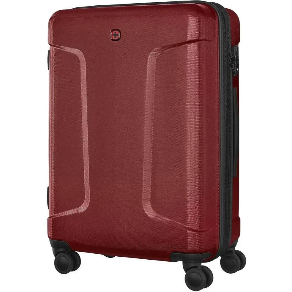 Валіза Wenger, Legacy, велика, пластик, 4 колеса, червонафото1