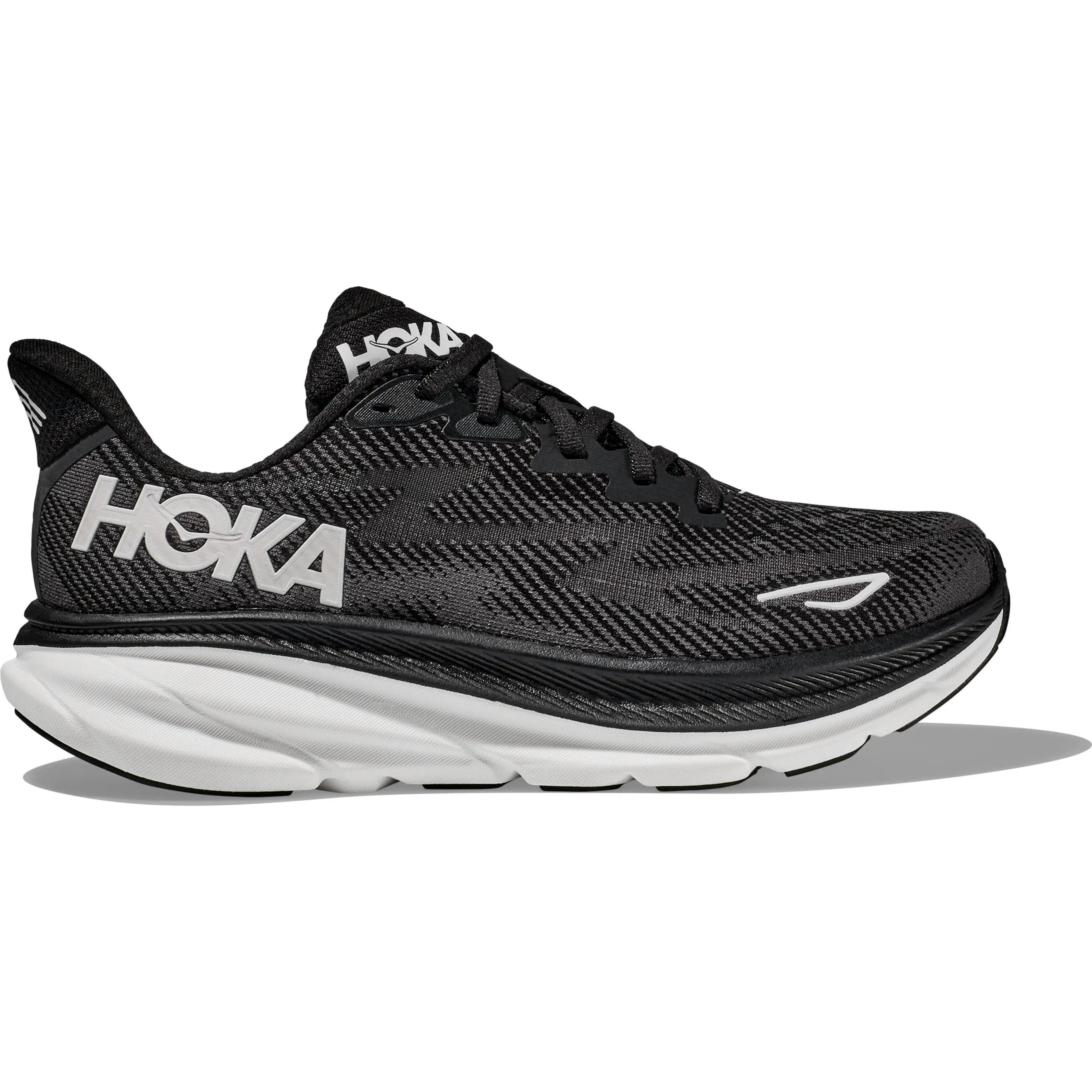 Кроссовки мужские Hoka M Clifton 9 1127895-BWHT 41 1/3 (8 US) черно-белые фото 1