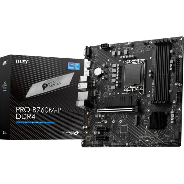 Материнcкая плата MSI PRO B760M-P (911-7E02-027)