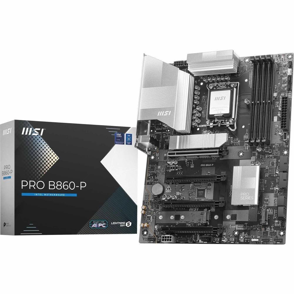 Материнcкая плата MSI PRO B860-P s1851 (911-7E41-002) фото 1