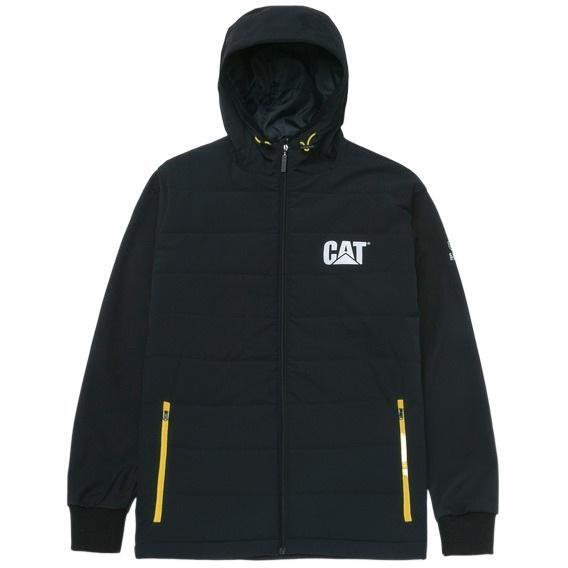 Куртка з капюшоном мужская Caterpillar (CAT) 1040029-12469 M черная фото 1