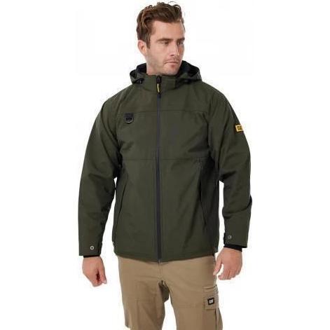 Куртка з капюшоном мужская Caterpillar (CAT) 1310017-10639 L хаки фото 1