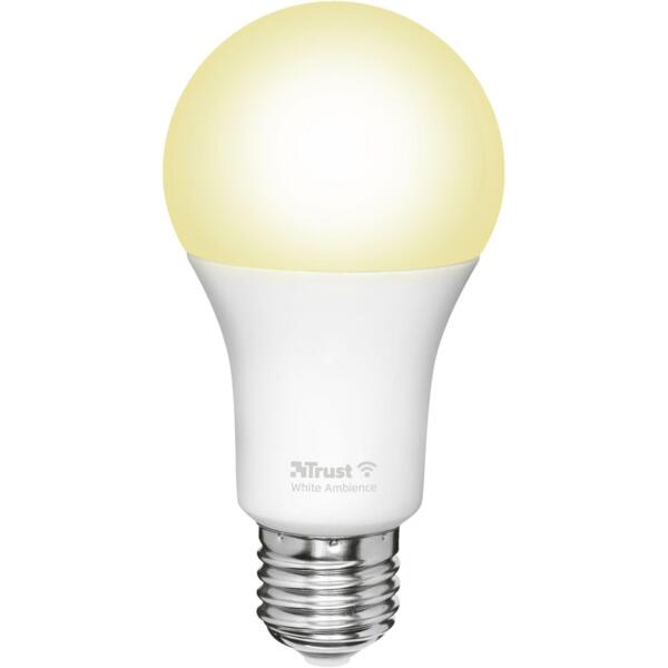 

Лампа умная Trust E27 806 Lumen, 1800-6500k, белый (71285_Trust)