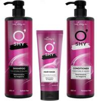 Подарочный набор O'SHY Intense Ceramides & Keratin: Маска для волос 200мл + Шампунь 500мл + Кондиционер 500мл
