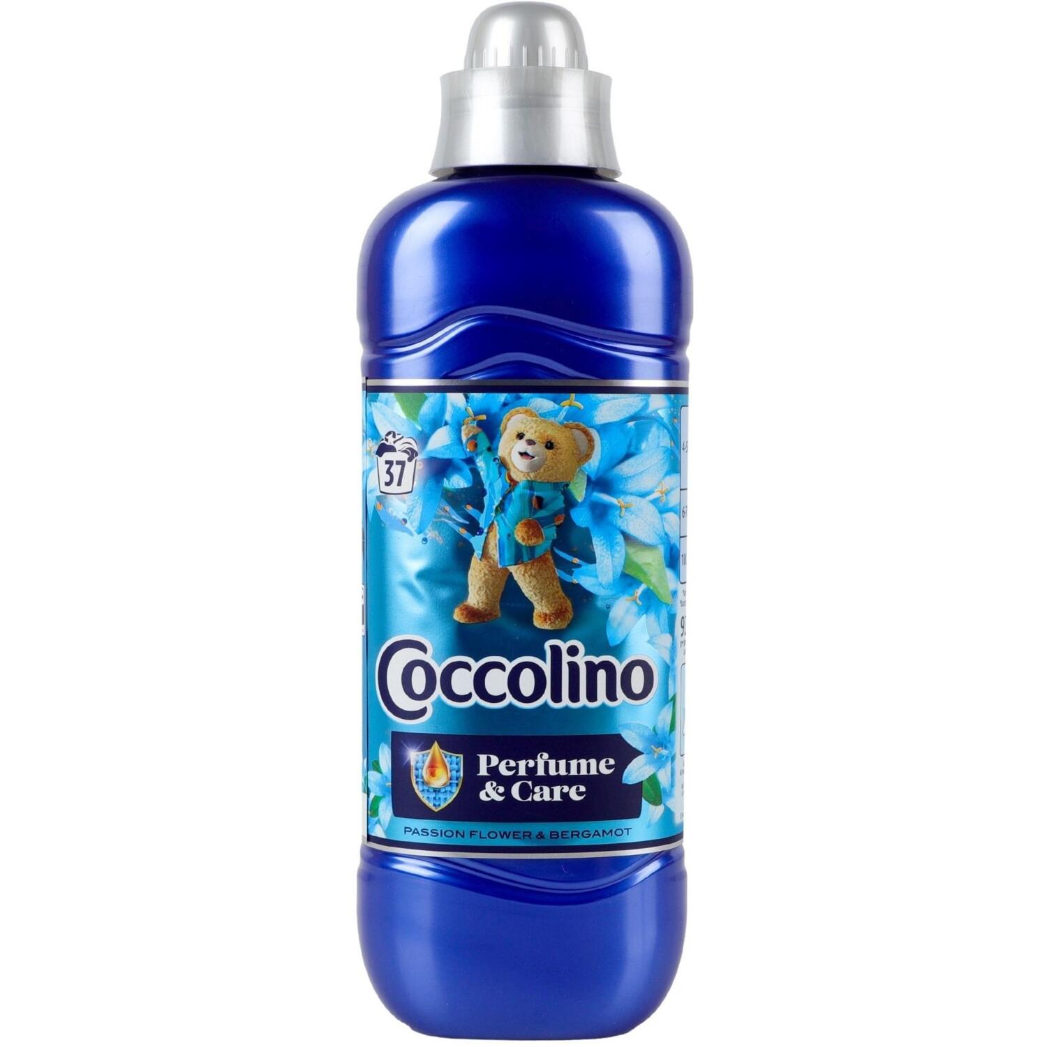 Концентрированный кондиционер для белья Coccolino с нотами пассифлоры, бергамота, цитрусовых, лилии и мускуса, 925мл фото