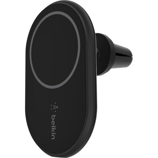 

Автодержатель Belkin Wireless Magnetic Qi, Black (WIC004BTBK)