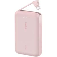 Портативний акумулятор Belkin 10000mAh, 20W, USB-C, Pink (BPB021HQPK)