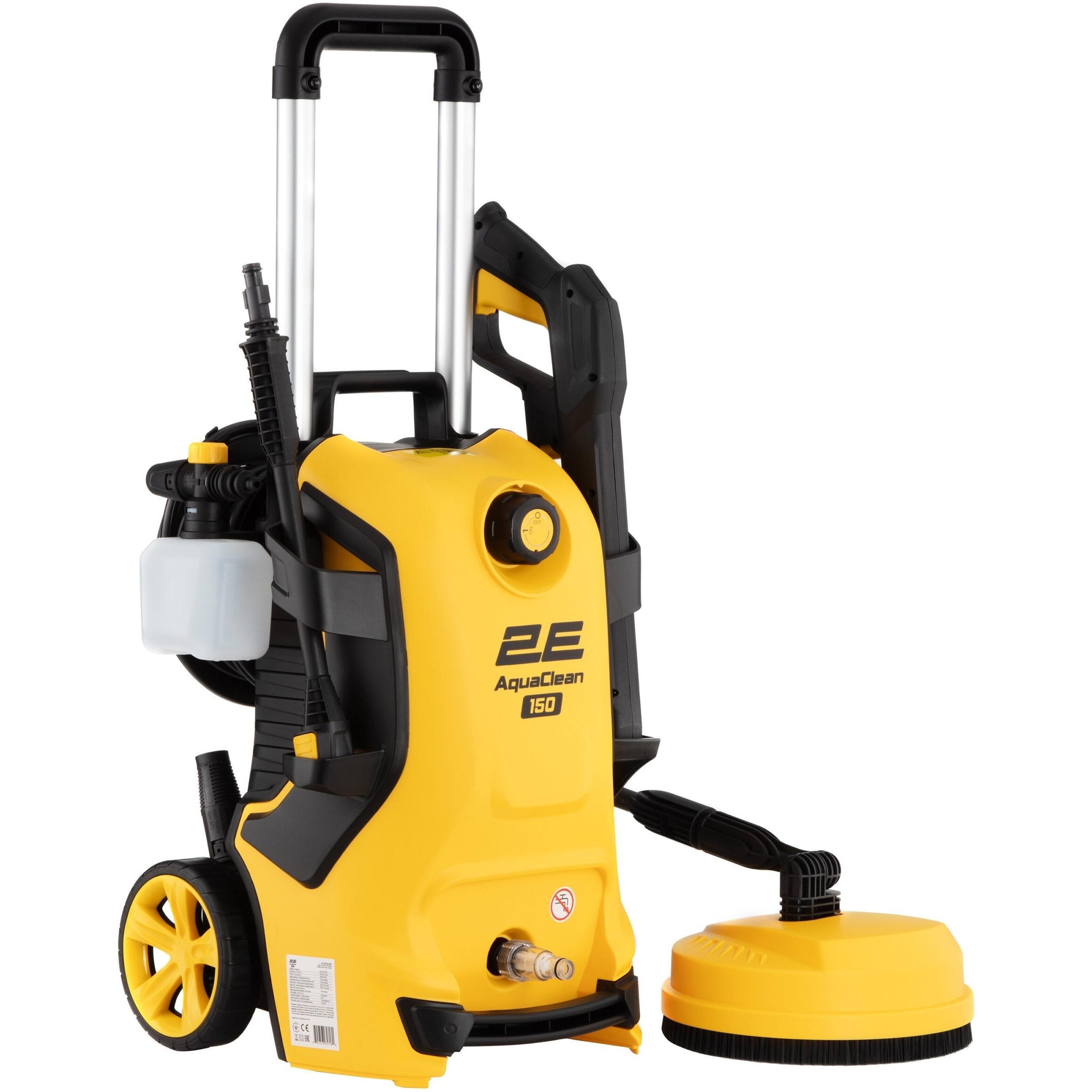 Мінімийка високого тиску 2E AquaClean 150 зі щіткою-патіо (2E-HPW2015PB)фото1