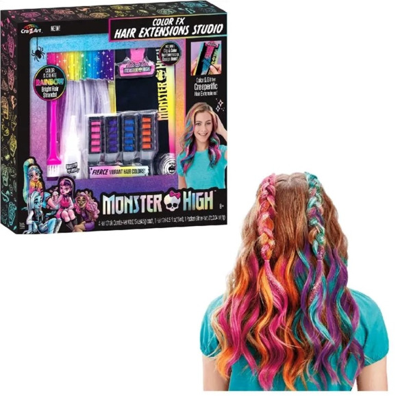 

Набор для творчества Cra-Z-Art Monster High Colour FX Студия наращивания волос (72234CRA)