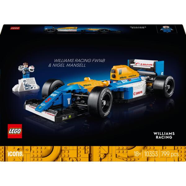 

LEGO 10353 Icons Williams Racing FW14B и Найджел Менселл
