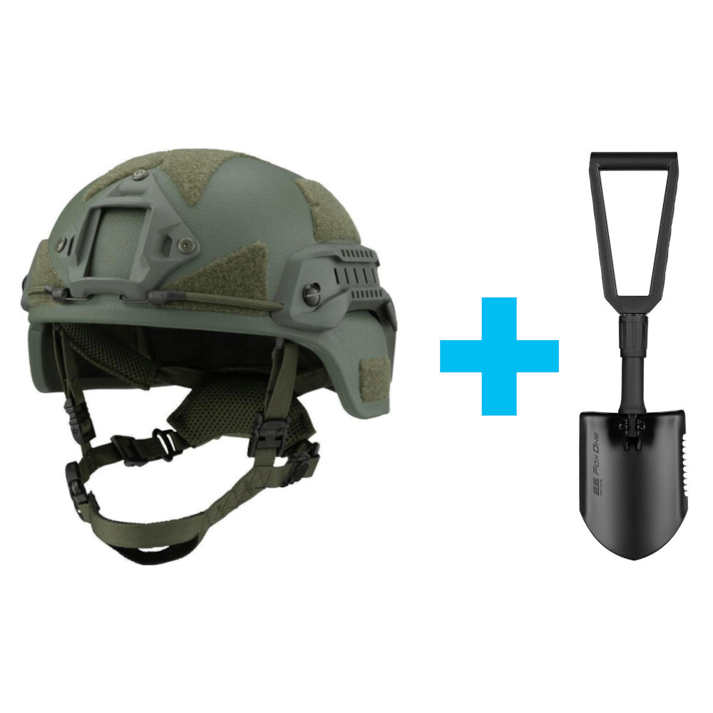 Шлем Украинская Броня MICH Буйтур 1.0, размер XL, зеленый (MICHXLRG) фото 1