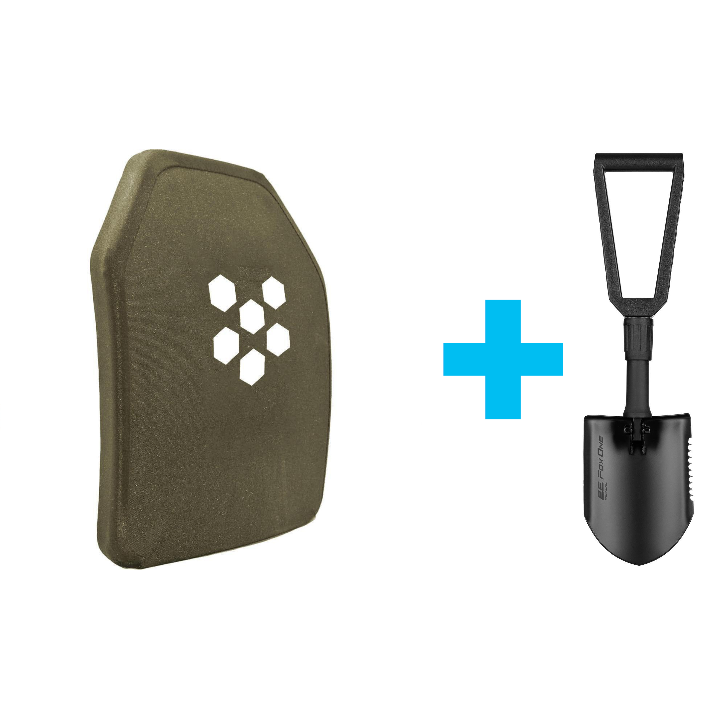 Керамічна плита Українська Броня SA3+, тип Stand Alone, клас захисту ДСТУ 4, розмір L (SA3PLL)фото1