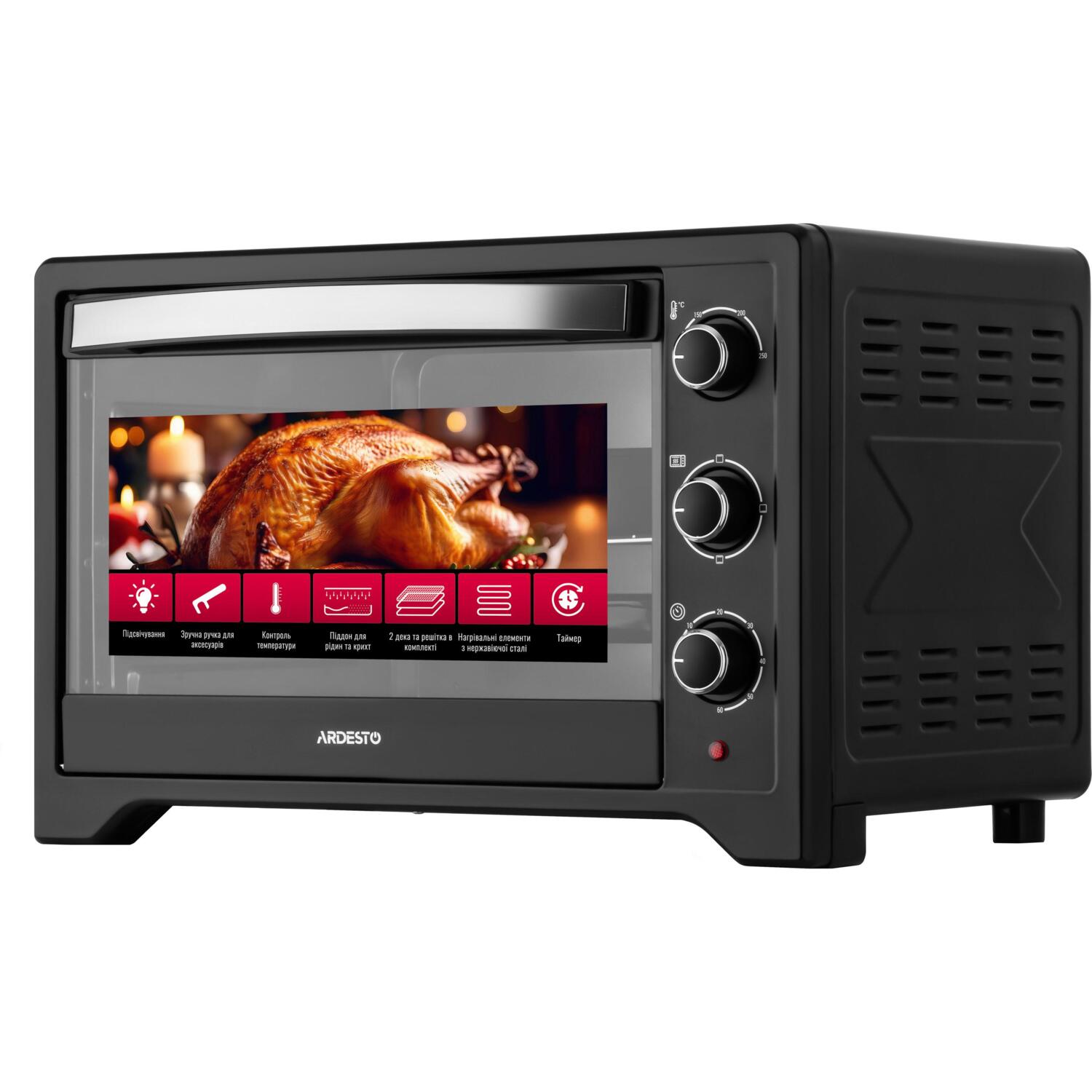 Электрическая печь Ardesto MO-T45B фото 