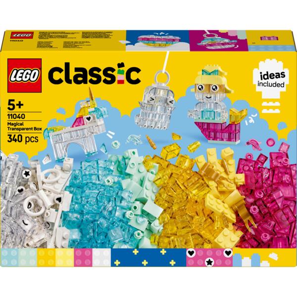 

LEGO 11040 Classic Волшебная прозрачная коробка