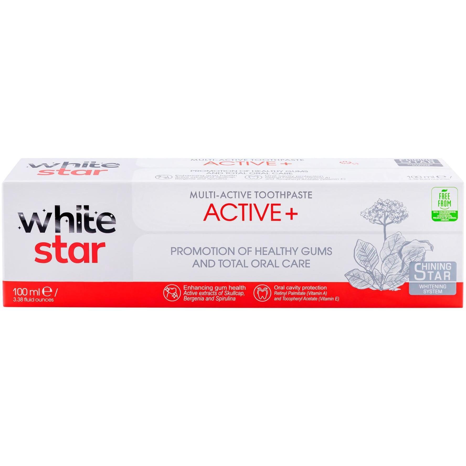 Зубна паста White Star Multi-Active Active+ 100mlфото1
