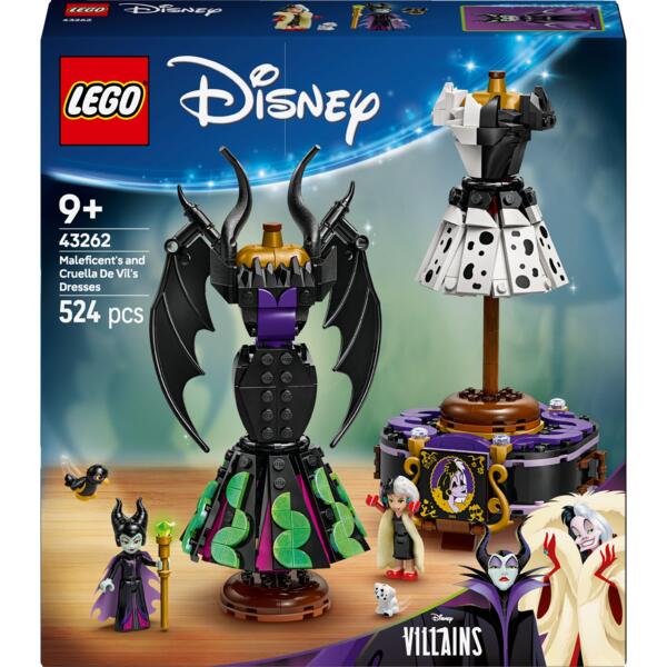 

LEGO 43262 Disney Classic Платья Малефисенты и Лютелли дэ Виль