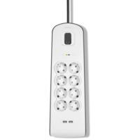 Мережевий фільтр Belkin 8хТип F, 2xUSB-A, 16А, защитой от перенапряжения (BSV804VF2M-V2)