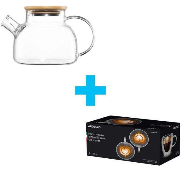 

Заварник ARDESTO Gemini 800мл (AR3008GBM)