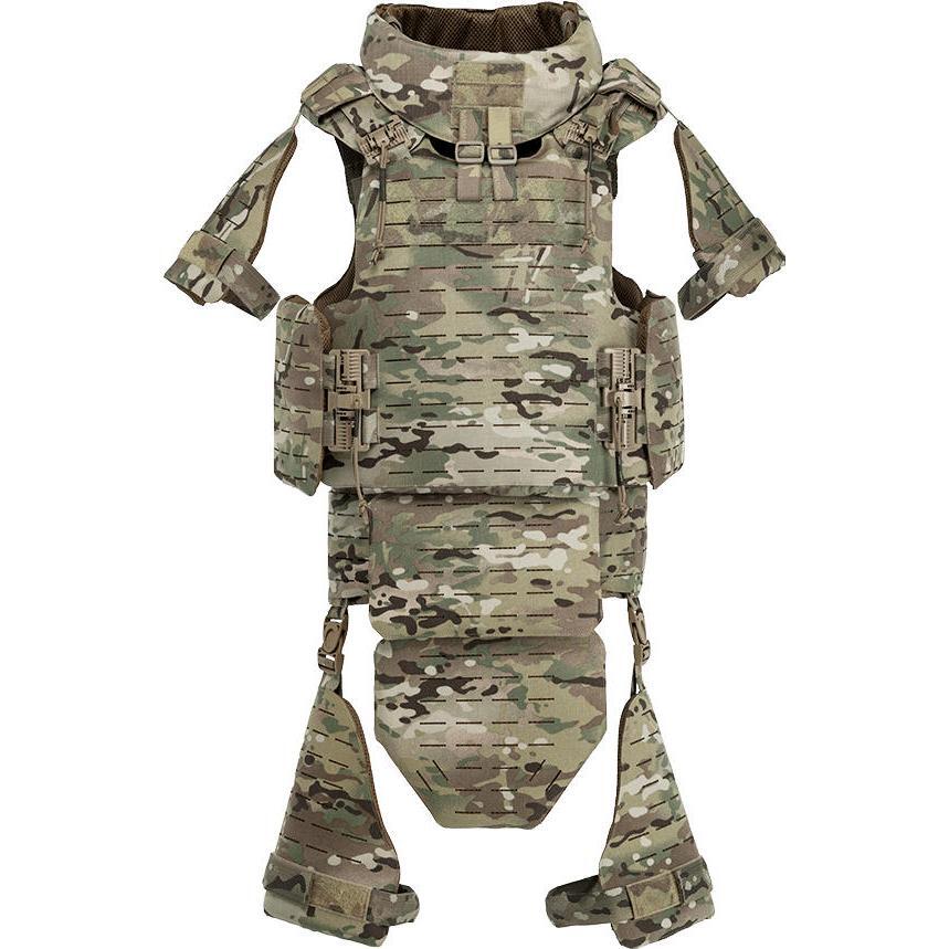 Чоловічій анатомічний бронекостюм Українська Броня Буревій Laser Cut розмір M камуфляжфото1