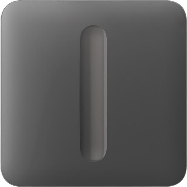 

Кнопка выключателя Ajax SoloButton Dimmer 1-gang 2-way for LightSwitch Jeweller Gray (000051260)