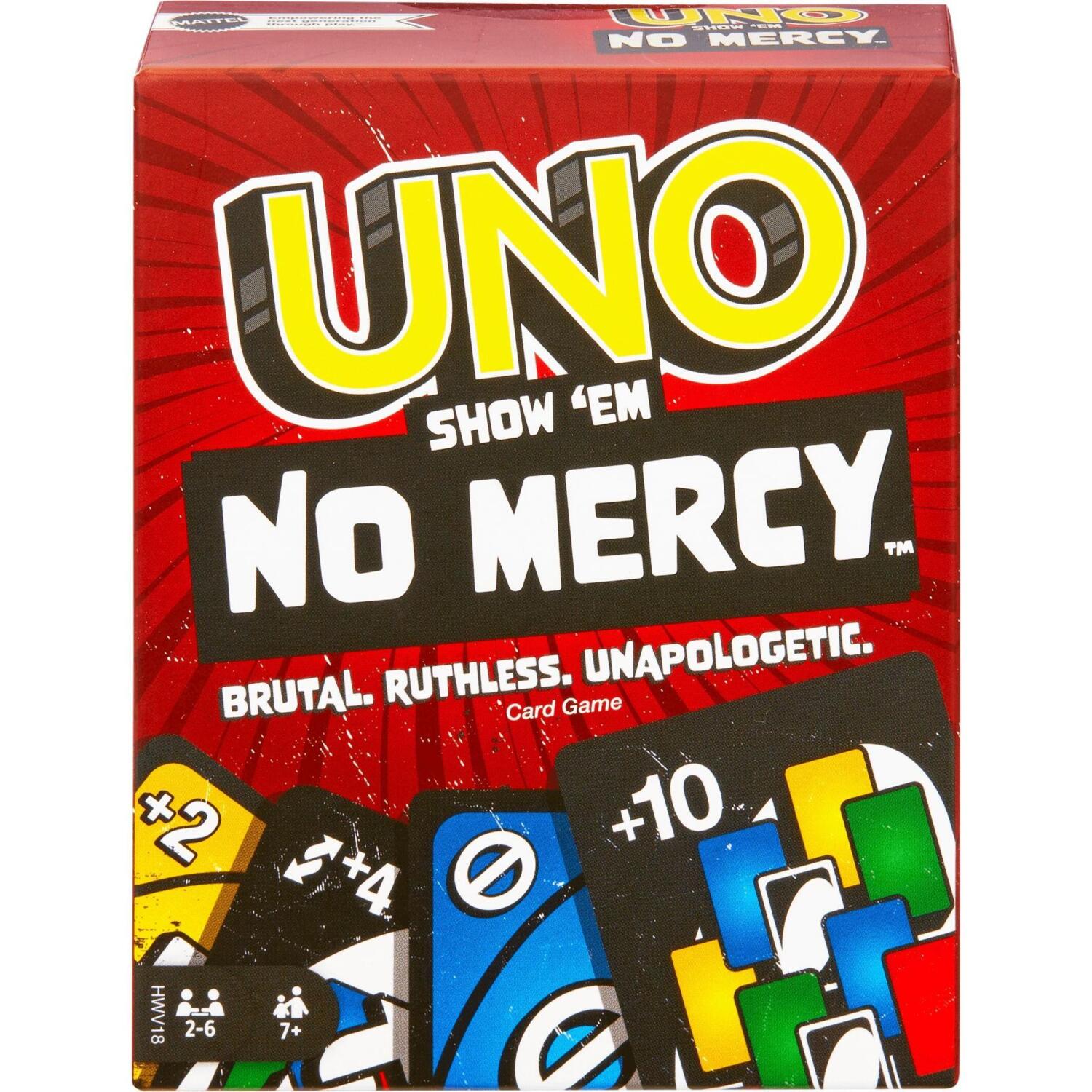 Карточная игра UNO No Mercy (HWV18) фото 