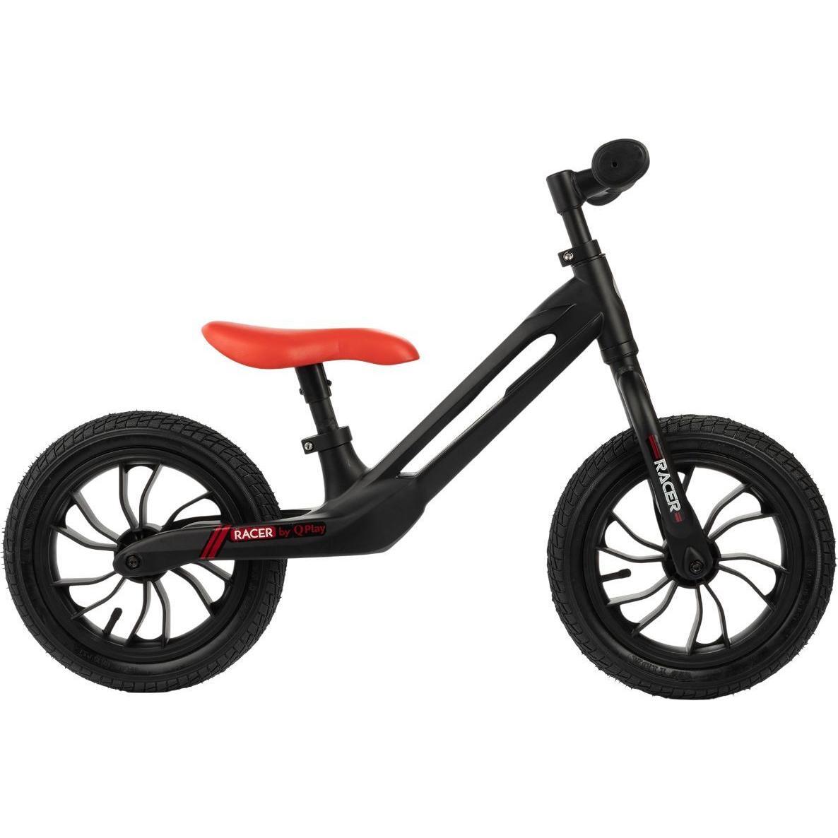 Беговел QPLAY RACER с надувными колесами красно-черный (B-300BlackRed) фото 1