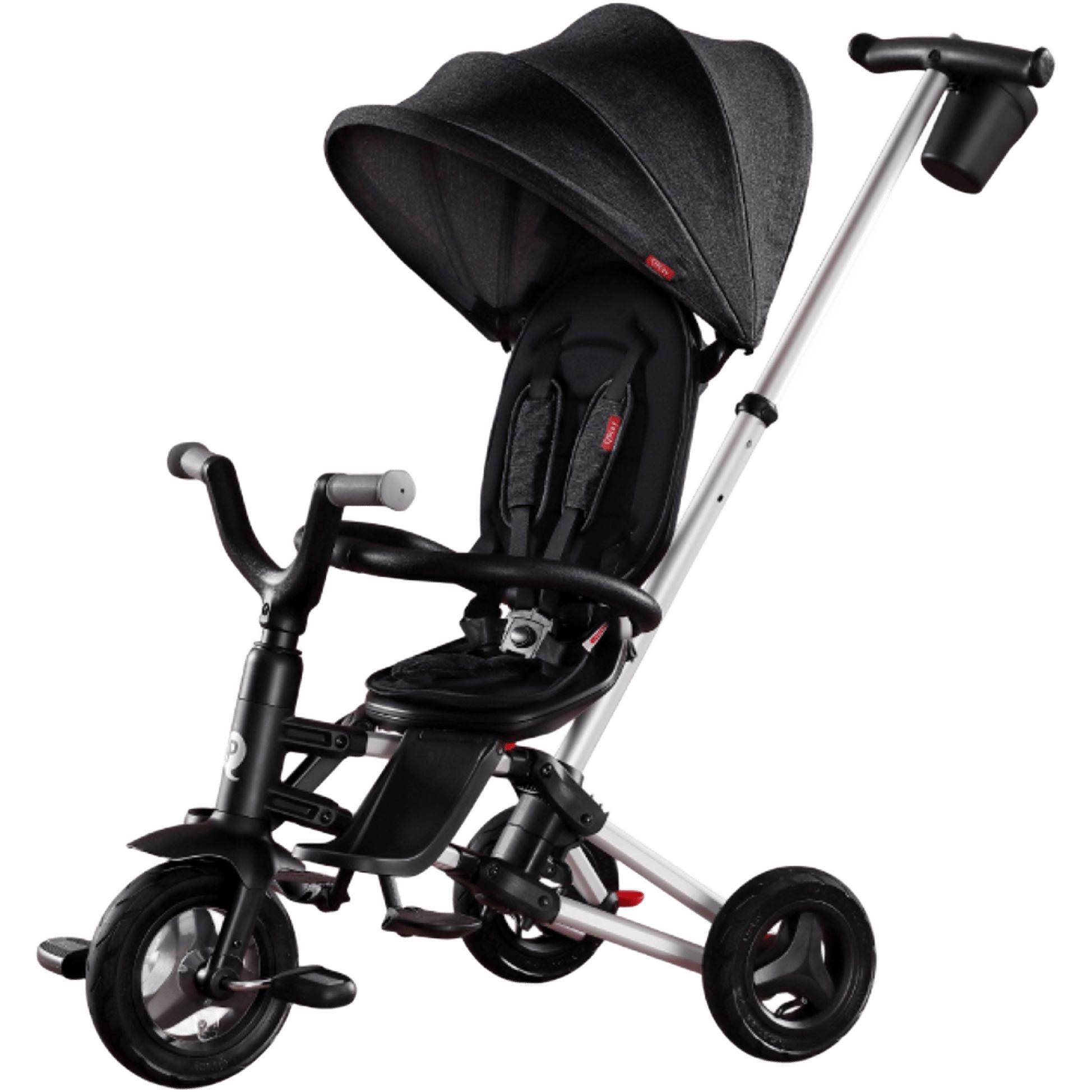 Велосипед складной трехколесный детский Nova+ Rubber Ultimate Black (S700-13Nova+UltimateBlack) фото 1