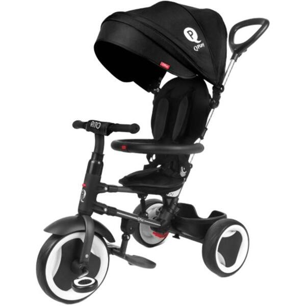 

Велосипед трехколесный QPLAY Rito EVA складной черный (S380-7Black)