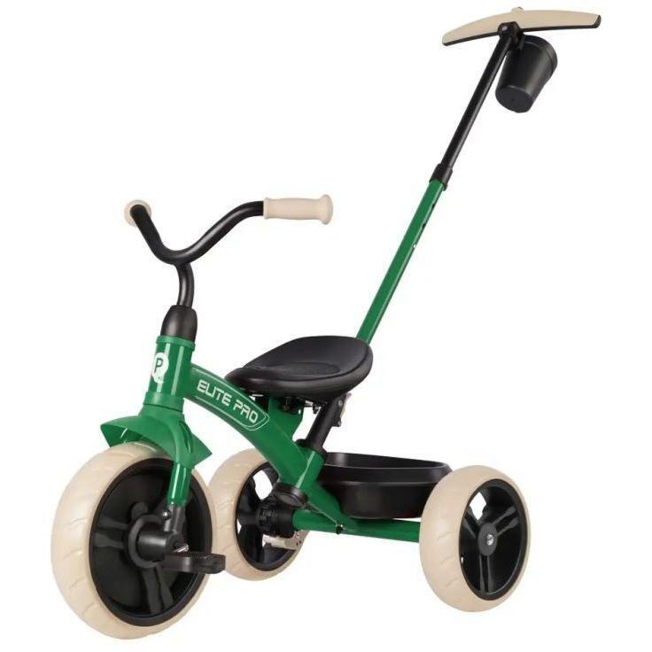Велосипед трехколесный QPLAY Elite Pro зеленый (T180-BEliteProGreen) фото 1