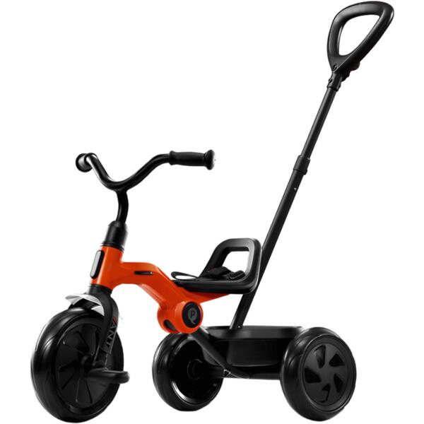 

Велосипед трехколесный QPLAY Ant+ с родительской ручкой складной красный (T190-8Red)