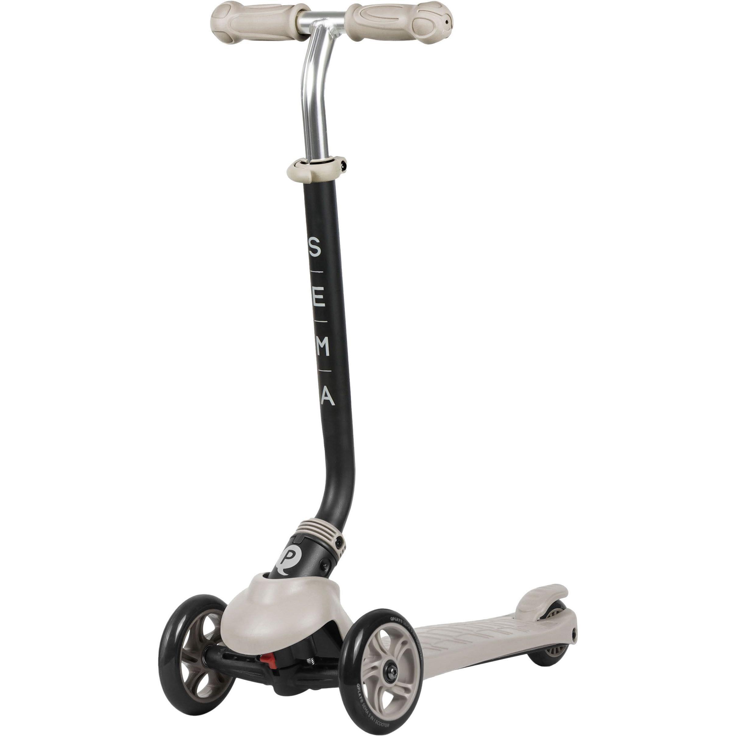 Самокат QPLAY Sema 5-в-1 трехколесный бежевый (ST-004SemaBeige) фото 1