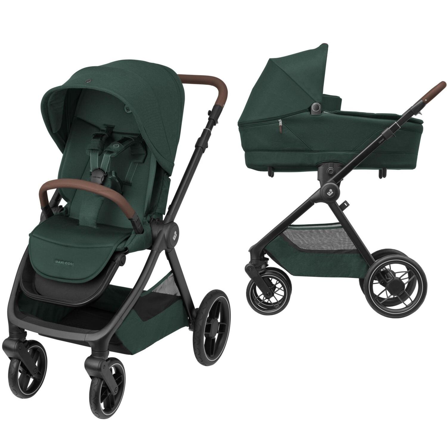 Коляска универсальная Maxi-Cosi Oxford+ Twillic Green (1978403110) фото