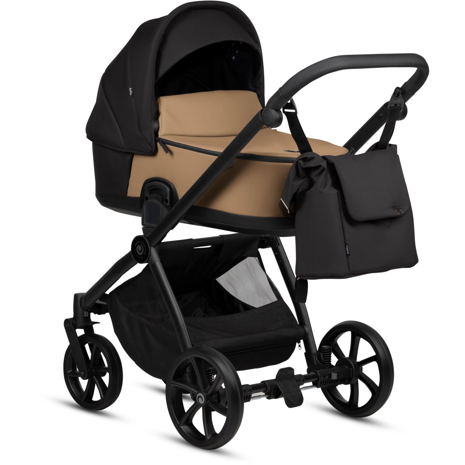 Коляска універсальна Tutis Mio3 plus Leather Beige (1502180)