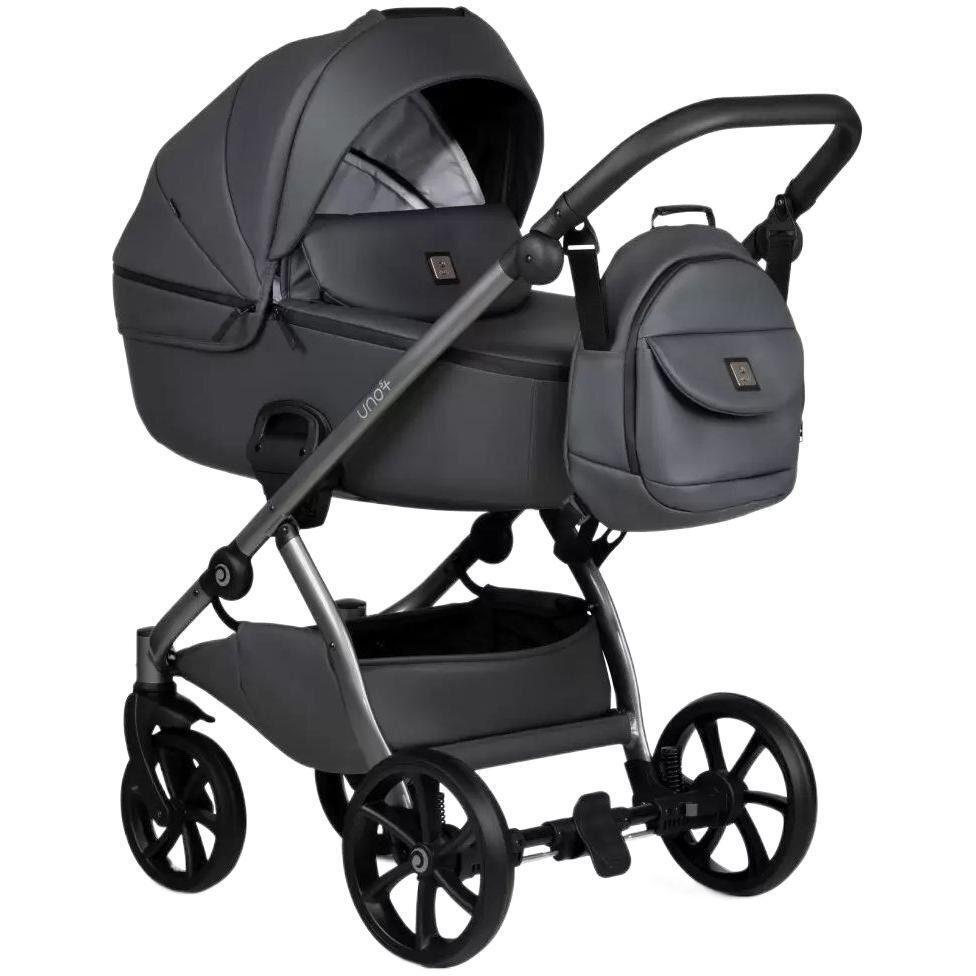 Коляска універсальна Tutis Uno5 plus Leather Collection Licorice (1402166)