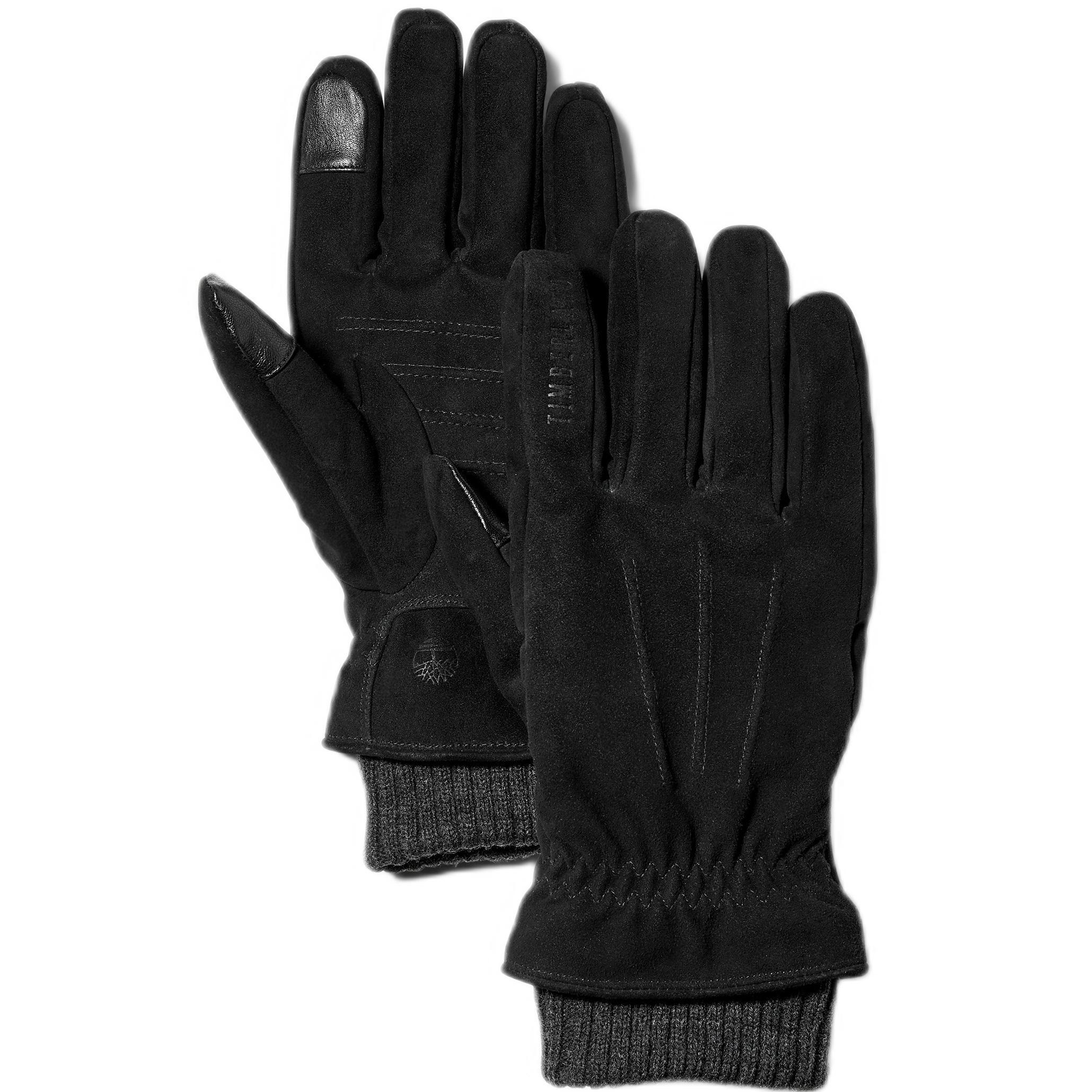 Перчатки мужские Timberland Rib Knit Cuff TB0A1F5B001 L черные фото 1
