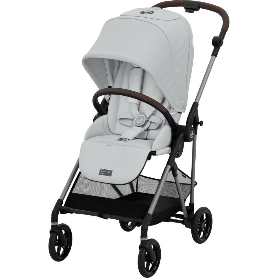 Коляска CYBEX Melio с бампером серая (524000043) фото 1