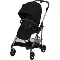 Коляска CYBEX Melio с бампером черная (522002631)
