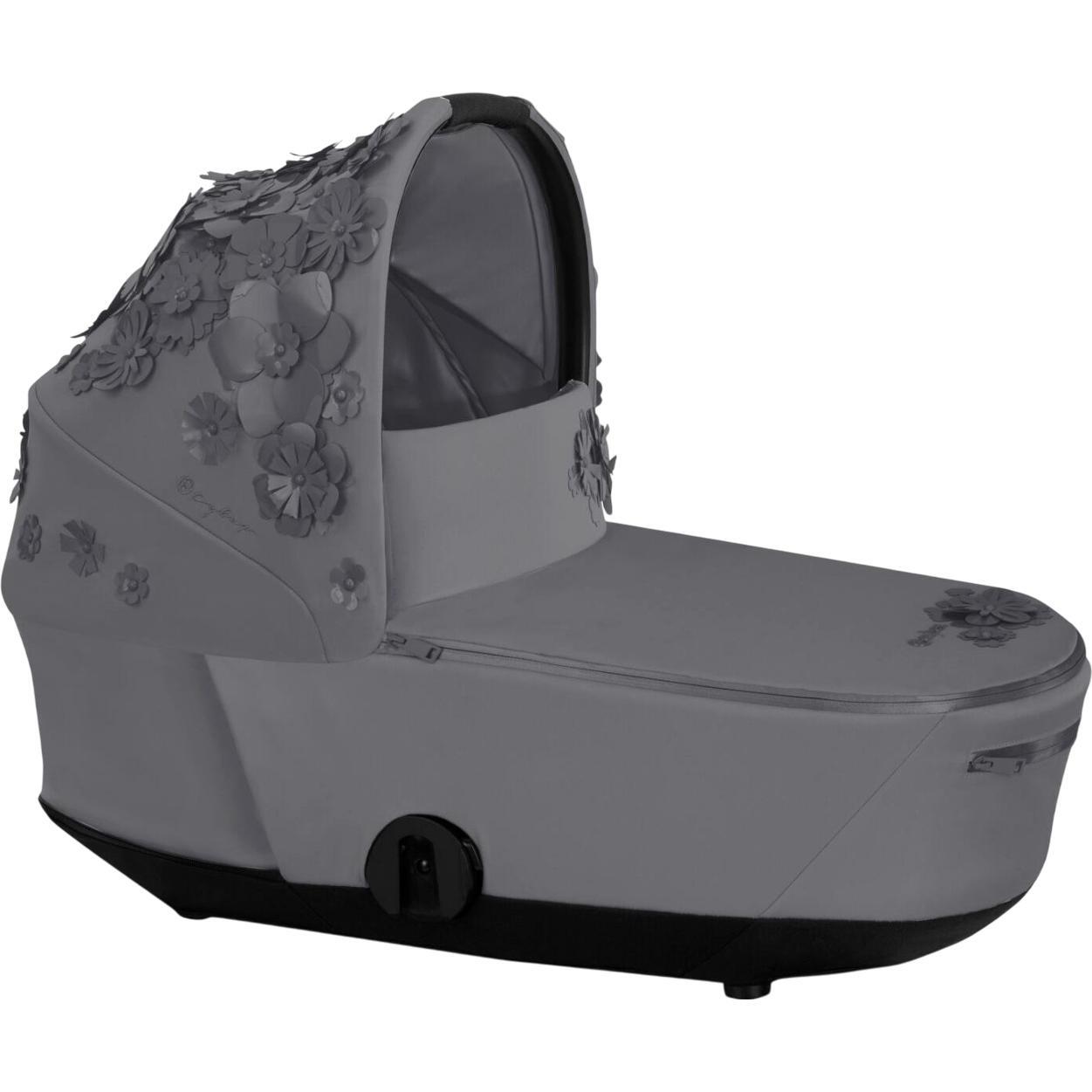 Люлька CYBEX Mios Lux Simply Flowers серая (522000801) фото 1