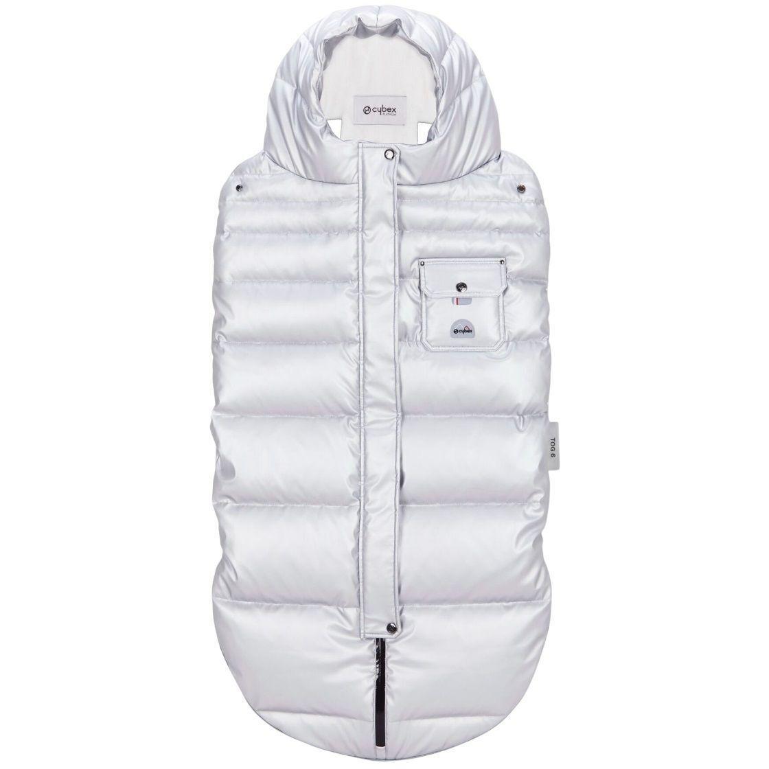 Зимний конверт для колясок CYBEX Platinum Arctic Silver (521000827) фото