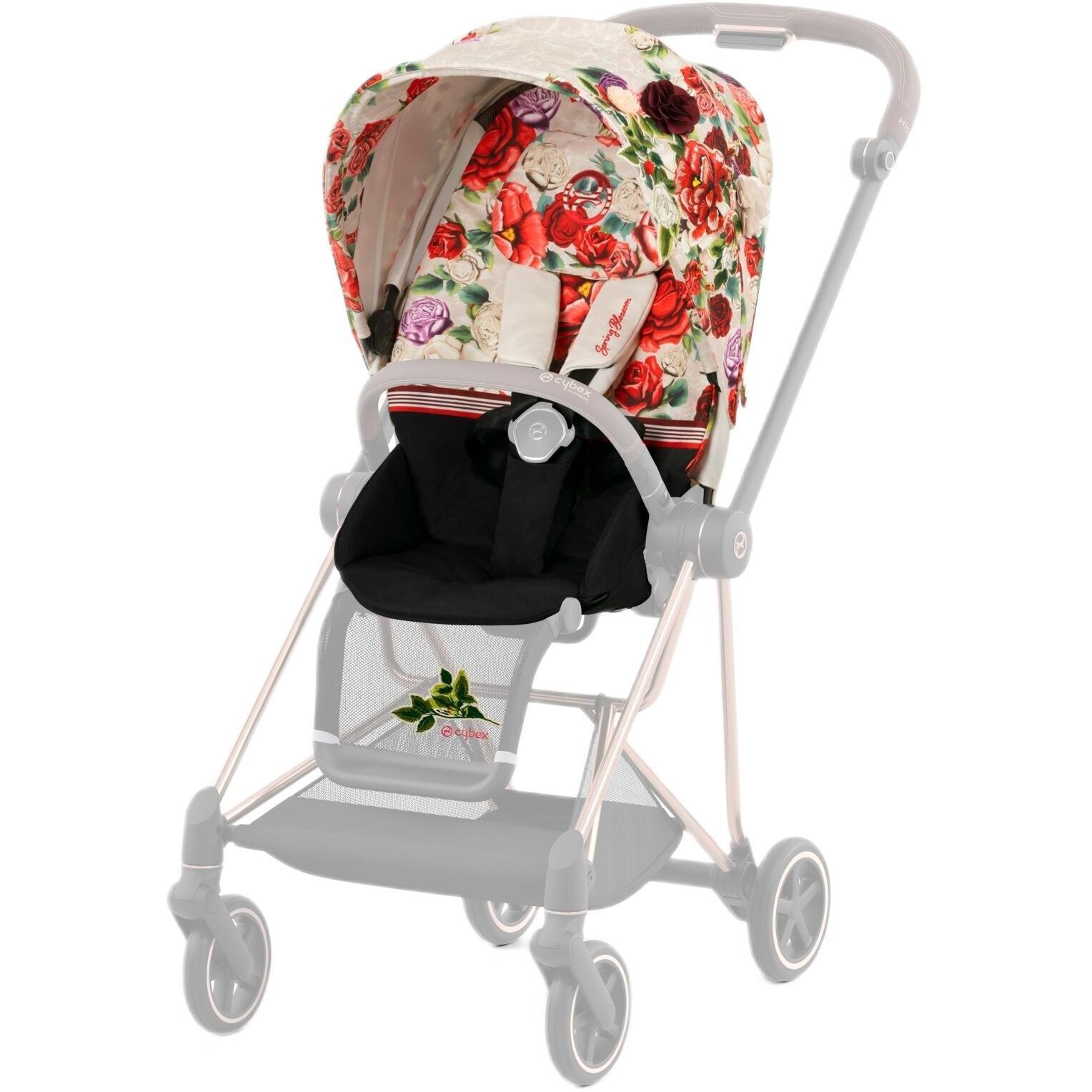 Чехол тканевый CYBEX Mios Spring Blossom для прогулочного блока светлый (521002859) фото 1