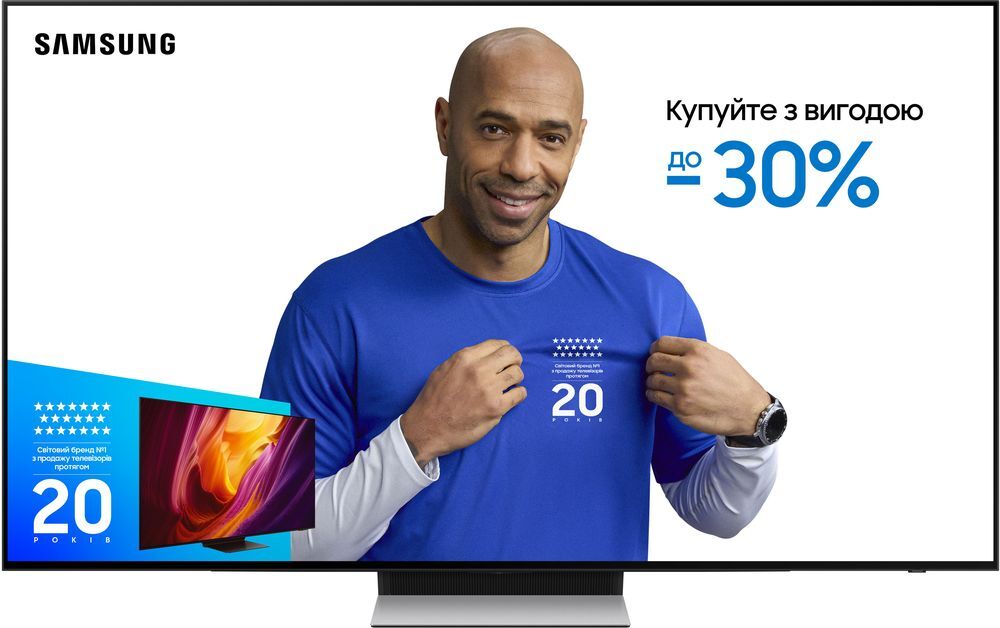 Телевизор Samsung OLED 55S90F (QE55S90FAEXUA) фото 1