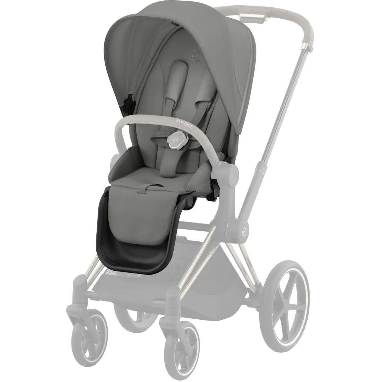 Чехол тканевый CYBEX Priam Mirage для прогулочного блока серый (523000743) фото