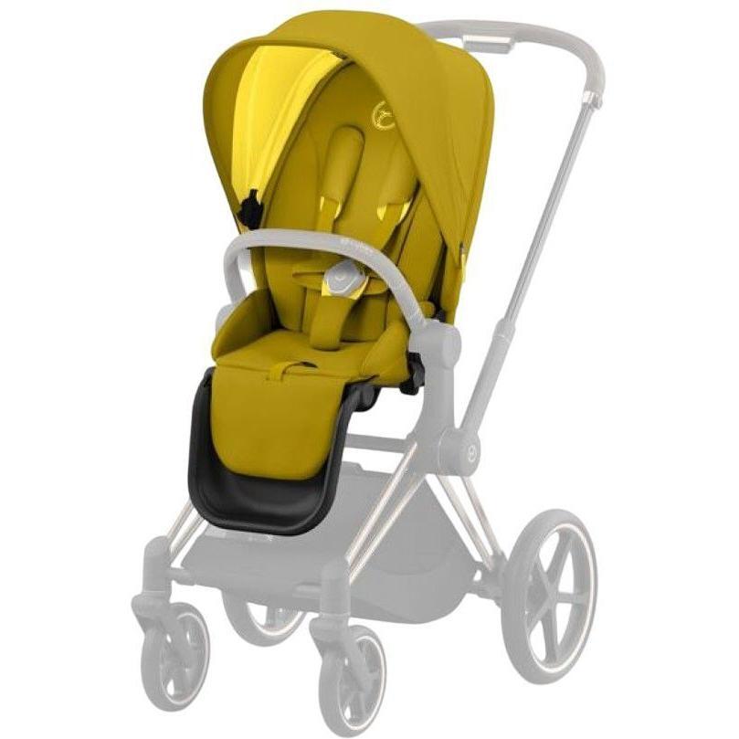 Чехол тканевый CYBEX Priam Mustard для прогулочного блока желтый (521002399) фото