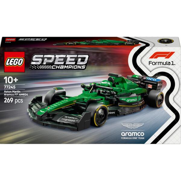 

LEGO 77245 Speed Champions Автомобиль для перегонов Aston Martin Aramco F1 AMR24