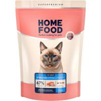 Сухий корм для дорослих стерилізованих котів HOME FOOD Морський коктейль гіпоалергенний 1,6кг
