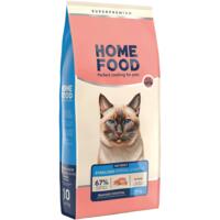 Сухий корм для дорослих стерилізованих котів HOME FOOD Морський коктейль гіпоалергенний 10кг